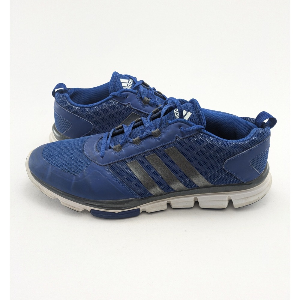 Mens‎ Adidas Speed Trainer 2 Blue Athletic Low Top Running Shoes S84743 Size 14